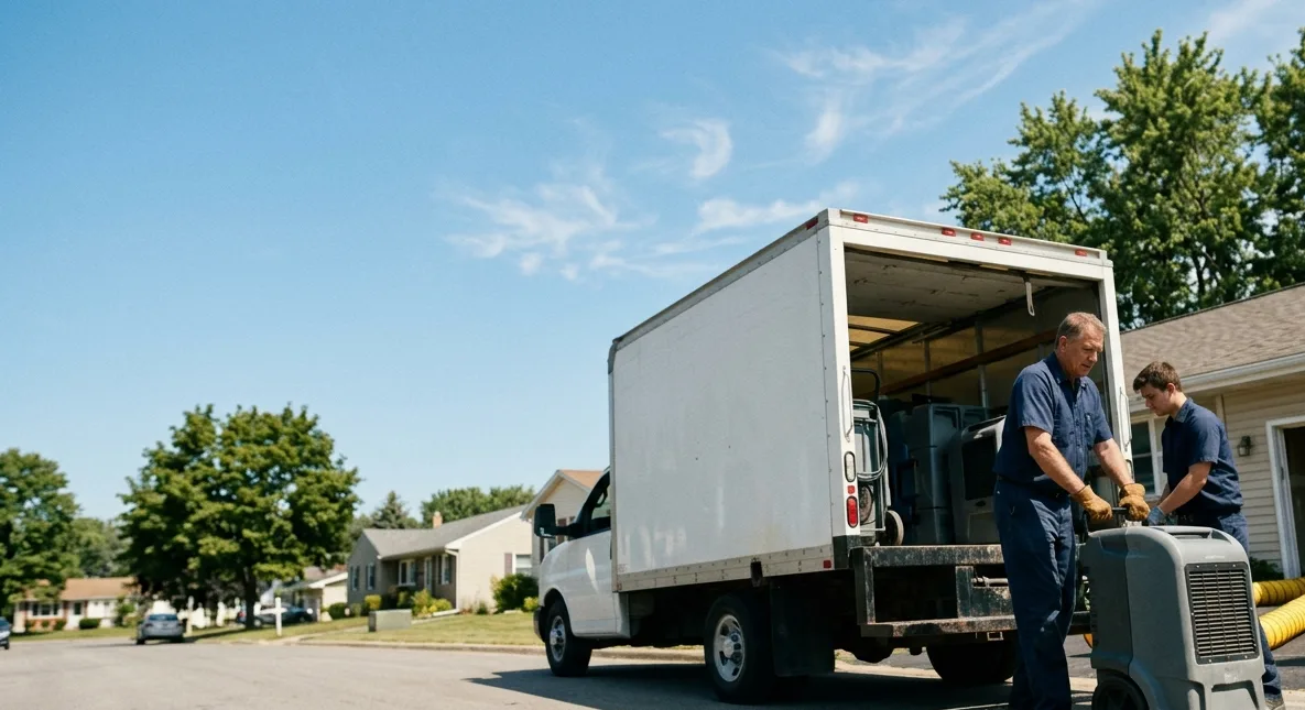 Water Damage Cleanup in Wakeman, OH near me